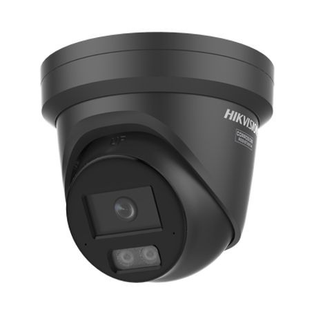 dual light  colorvu 30  hikai turret ip 6 megapixel  lente 28 mm  30 mts ir  luz blanca  2 microfonos integrados  exterior ip67
