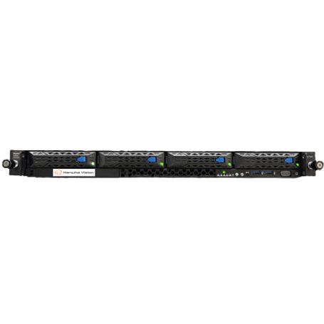 nvr wisenet wave basada en windows server  montable en rack 1u  incluye 1 licencia wavepro04  470 mbps throughput  incluye 16 t