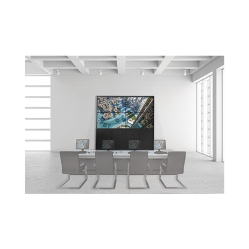 Kit Videowall 3x3 / Incluye 9 Pantallas De 55 / Decoder / Base De Piso / Accesorios De Instalación