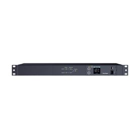 pdu ats fuente redundante autotransferible medible para distribución de energia 2 entradas 120 vca nema515p con 10 salidas nema