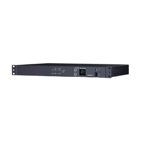Pdu Ats (fuente Redundante Autotransferible) Medible Para Distribución De Energia 2 Entradas 120 Vca Nema515p Con 10 Salidas Nem