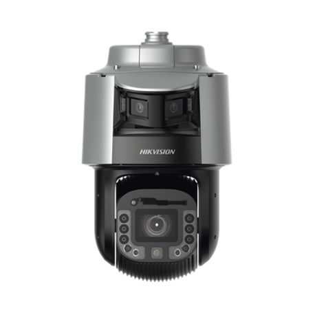tandemvu domo ptz ip 4 megapixel con cámara panoramica 180º de 6 megapixel  25x zoom  300 mts ir y 30 mts luz blanca  ip67  ik1