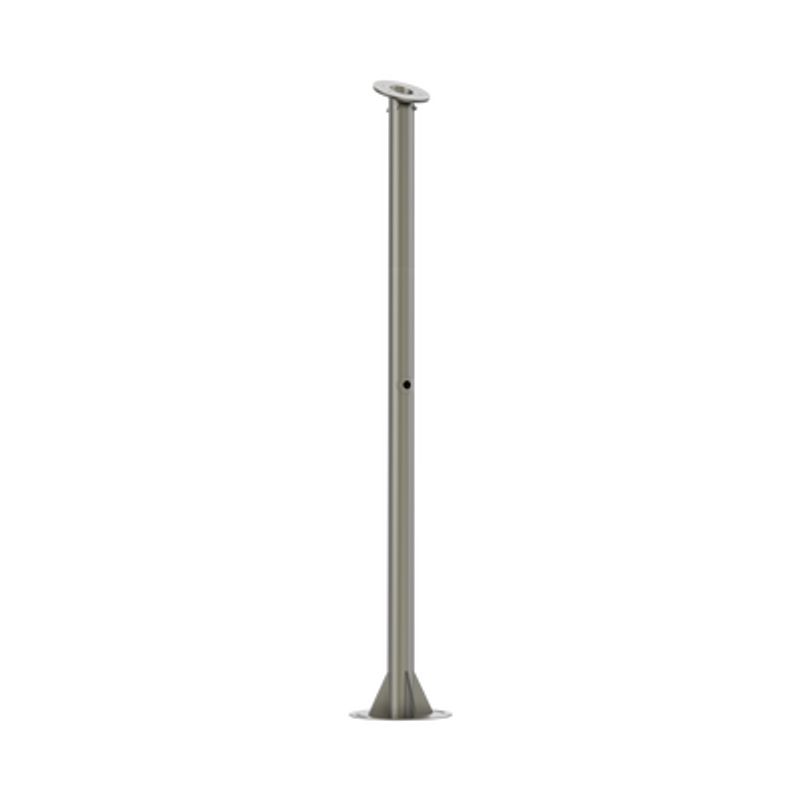 Poste Para Cámara Anpr / Compatible Con Dstcg406e / Altura De 1.5 Metros /  Color Gris
