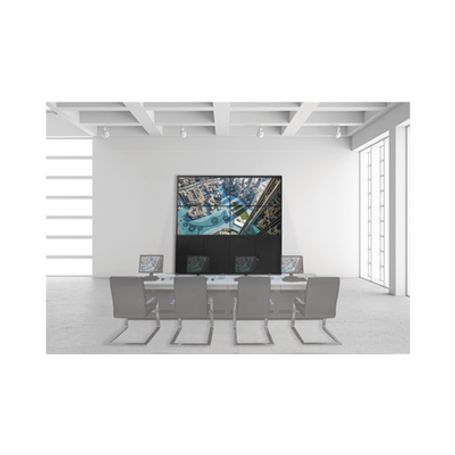 Kit Videowall 2x2 / Incluye 4 Pantallas De 55 / Decoder / Base De Piso / Accesorios De Instalación