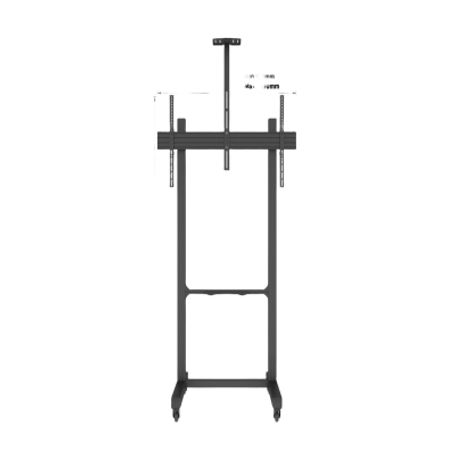 Montaje De Piso Móvil Para Pantallas De  65 In A 100 In  Vesa 100 X 100 Hasta 1000 X 600  Carga Maxima Soportada 120kg Fabricado