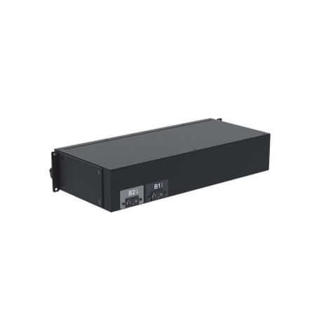 Pdu Básico Para Distribución De Energia Enchufe De Entrada Nema L530p Con 16 Contactos Nema 520r Instalación Horizontal De 19in 