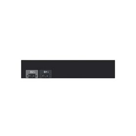 pdu básico para distribución de energia enchufe de entrada nema l530p con 16 contactos nema 520r instalación horizontal de 19in