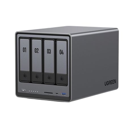 Nasync Dxp4800  So Ugos Pro   Intel N100 12th Gen Intel® Quad Core™  4bahias (sata) Hasta 96tb  2 M.2 Ssd Hasta 16tb 8gb Ddr5 (e