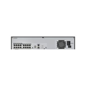 nvr de 12 megapixel sistema operativo ubuntu linux  hasta 32 canales  6tb incluidos  16 puertos poe  h265  wisestream  incluye 