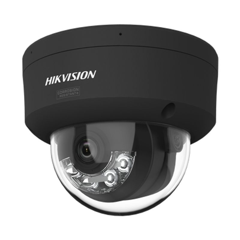 Dual Light  Colorvu 3.0  Hikai Domo Ip 6 Megapixel / Lente 2.8 Mm / 30 Mts Ir  Luz Blanca / 2 Microfonos Integrados / Exterior I