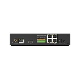 nvr inteligente 4ch ai  soporte cámaras 8mp  códecs h265h264mjpeg  grabación 40mbps  4 puertos poe  ssd 1tb  salida hdmi  sopor