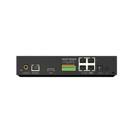 Nvr Inteligente 4ch Ai / Soporte Cámaras 8mp / Códecs H.265h.264mjpeg / Grabación 40mbps / 4 Puertos Poe / Ssd 1tb / Salida Hdmi