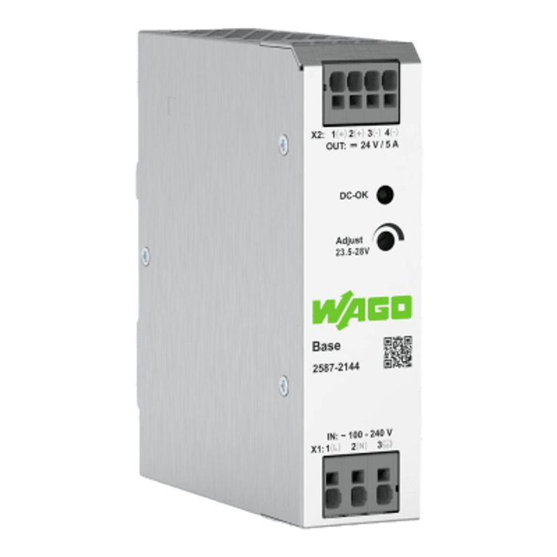 Fuente De Alimentación Con Sincronización Primaria / Monofásico / Tensión De Salida 24v Dc / Corriente De Salida 5a / Fuente Sup
