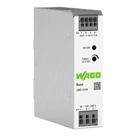 Fuente De Alimentación Con Sincronización Primaria / Monofásico / Tensión De Salida 24v Dc / Corriente De Salida 5a / Fuente Sup