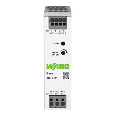 Fuente De Alimentación Con Sincronización Primaria / Monofásico / Tensión De Salida 24v Dc / Corriente De Salida 5a / Fuente Sup