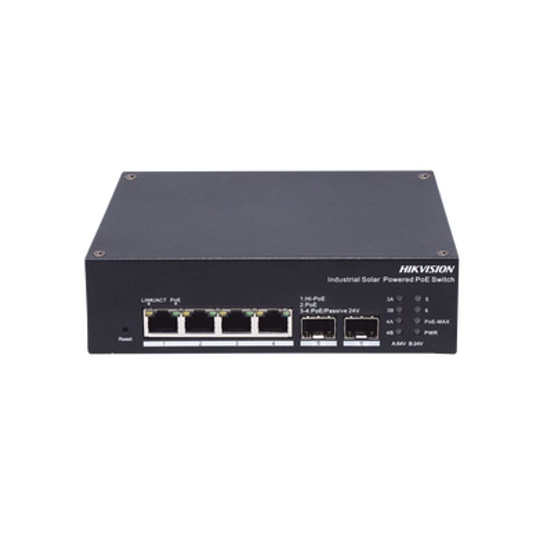 Switch Industrial Administrable Gigabit / 3 Puertos Gigabit Poe (30 W)  1 Puertos Gigabit Poe (60 W) / 2 Puertos Sfp / 120 W Tot