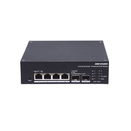 Switch Industrial Administrable Gigabit / 3 Puertos Gigabit Poe (30 W)  1 Puertos Gigabit Poe (60 W) / 2 Puertos Sfp / 120 W Tot