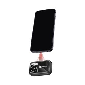 minie  cámara termográfica portátil para celulares android   conector tipo usb  c  lente 13 mm  ip40   jpeg imagen  video mp4  