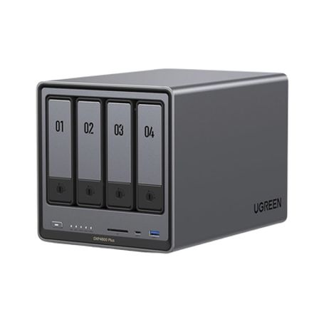 Nasync Dxp4800 Plus  So Ugos Pro   Pentium Gold 8505 Intel® Core™ I5  4bahias (sata) Hasta 96tb  2 M.2 Ssd Hasta 16tb  8gb Ddr5 