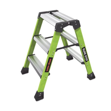 escalera plegable 2 peldanos de fibra de vidrio  tamano 66 cm  2 2236658