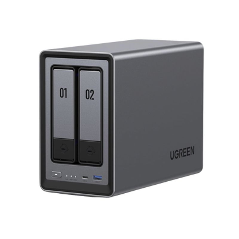 Nasync Dxp2800  So Ugos Pro   Intel N100 12th Gen Intel® 4 Core™  2 Bahias Sata Hasta 48tb  2bahias (m.2 Nvme) Hasta 16tb  8gb D
