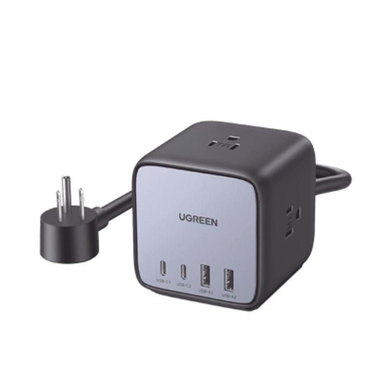 Multicontacto De Escritorio Usb Y Tomacorriente / 2 Puertos Usbc / 2 Puertos Usba / 3 Tomacorriente De Ca / Tecnologia Gan Ii / 