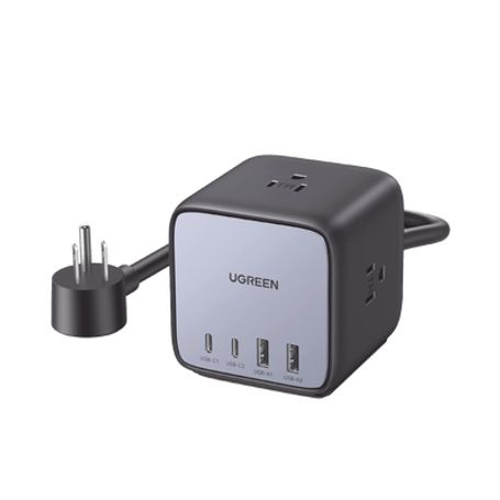 Multicontacto De Escritorio Usb Y Tomacorriente / 2 Puertos Usbc / 2 Puertos Usba / 3 Tomacorriente De Ca / Tecnologia Gan Ii / 