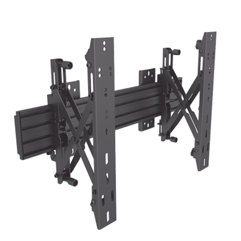 Montaje De Pared Push In   Pop Out Para Videowall Vesa 400 Para Pantallas De 37 A 65 In  Capacidad Maxima De Carga 30 Kg