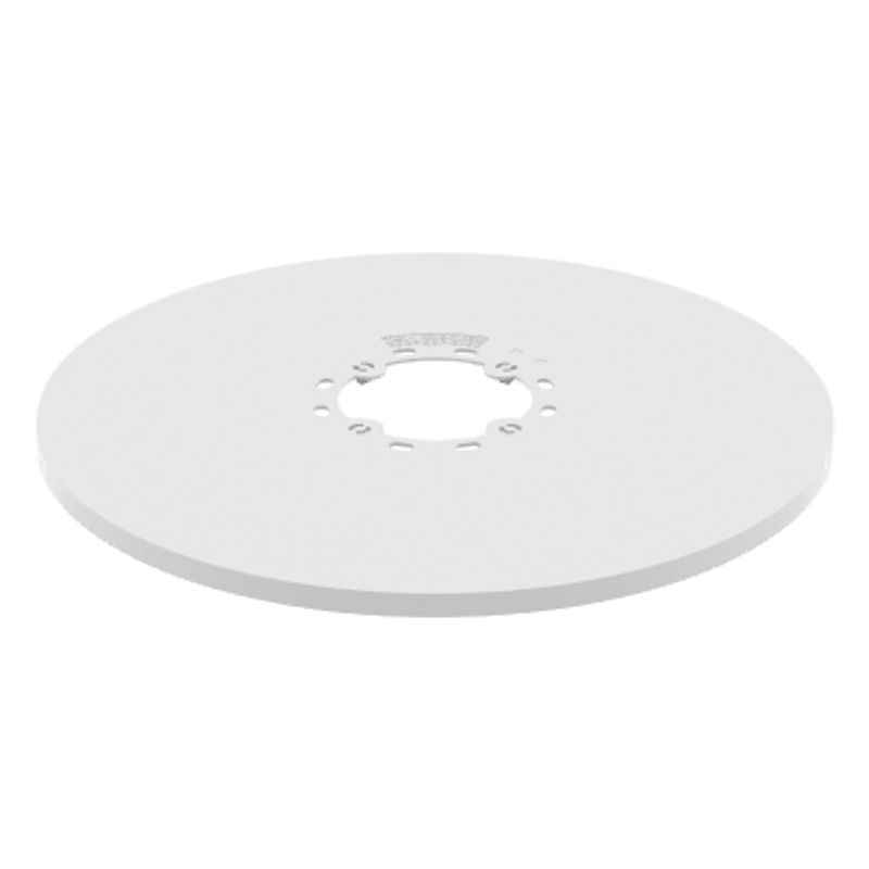 Cubierta De Agujero De Montaje Sbp315c / Policarbonato Blanco / Diámetro 326mm / Compatible Con Cámaras Pnm9084qz/rqz1 Y Montura