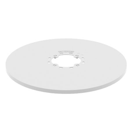 Cubierta De Agujero De Montaje Sbp315c / Policarbonato Blanco / Diámetro 326mm / Compatible Con Cámaras Pnm9084qz/rqz1 Y Montura