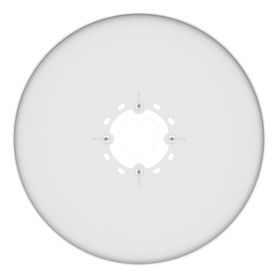 cubierta de agujero de montaje sbp315c  policarbonato blanco  diámetro 326mm  compatible con cámaras pnm9084qzrqz1 y monturas s