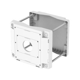 soporte de poste  montura de aluminio  color blanco  carga máxima 40 kg  certificaciones fccceeacul238910