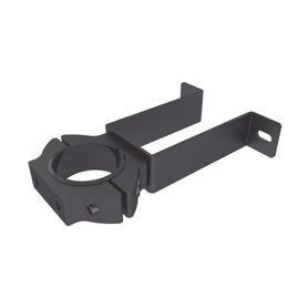 soporte de pared con abrazadera para poste