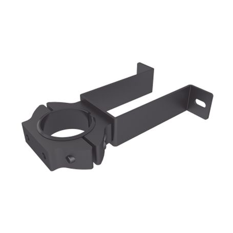 soporte de pared con abrazadera para poste