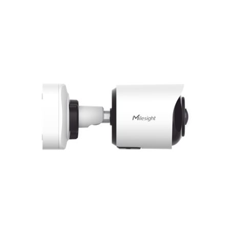 Cámara Bullet De Red Mini Panorámica 180° Ai / 4k / Super Wdr 120db / Micrófono Integrado / Ip67ik10 / Soporte Poe / Almacenamie