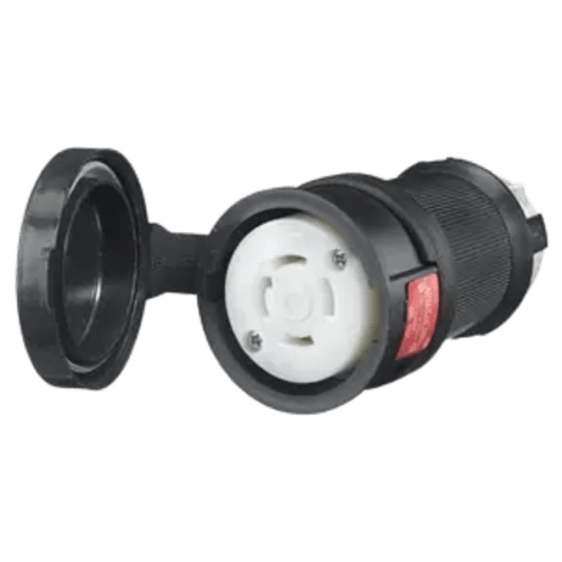 Conector Hembra Con Bloqueo De Media Vuelta / 30 A 480 V Ca / 3 Polos Trifásico / Nema L1630r / Terminal De Tornillo / Cubierta 