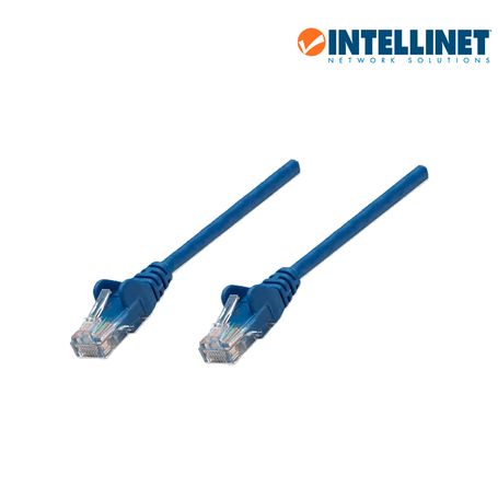 Intellinet 318938  Cable Patch / 1.0m( 3.0f) / Cat 5e / Utp Azul