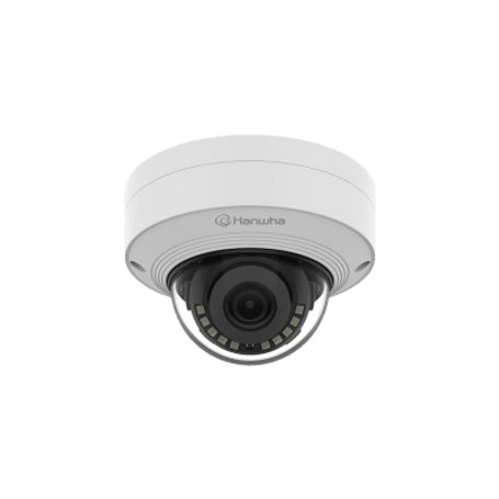 cámara ip tipo domo antivandálica 8 megapixel  lente fijo 3 mm  ir 20m  wdr 120db  ip66  h265  wisestream  inteligencia artific