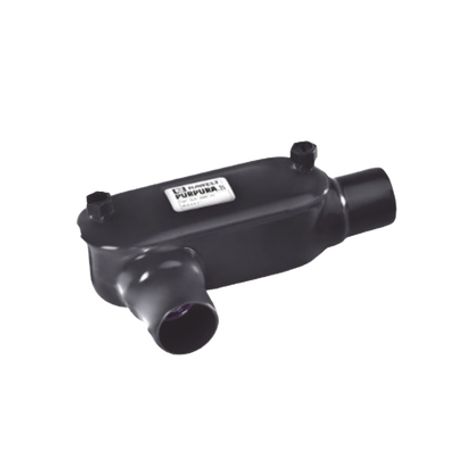 caja oval tipo t con recubrimiento exterior de pvc de 1 254 mm