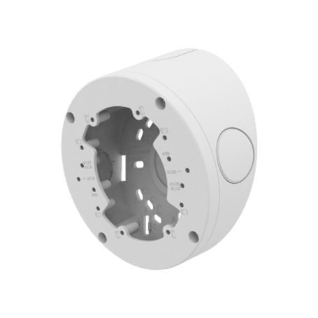 Caja De Conexiones Con Inclinacion / Aluminio / Diámetro Ø143.8 X 81.1 Mm / Blanco / Compatibilidad Múltiple / Peso 450g