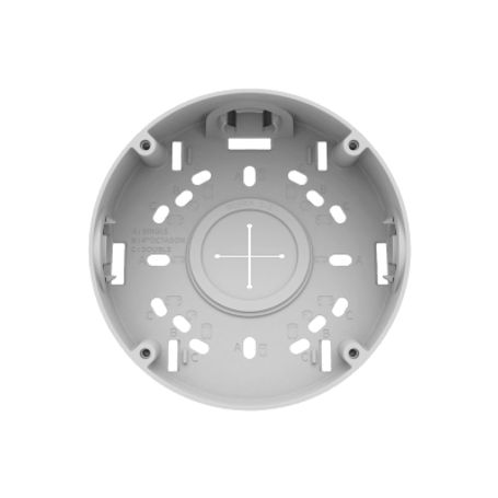 Caja De Conexiones Con Inclinacion / Aluminio / Diámetro Ø143.8 X 81.1 Mm / Blanco / Compatibilidad Múltiple / Peso 450g