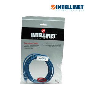 intellinet 318983  cable patch  20 metros  70f  cat 5e  utp azul  patch cord39924