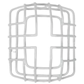 protector de rejilla anti vandalismo y golpes accidentales color blanco para sirenasestrobosbocinas system sensor montaje a ras