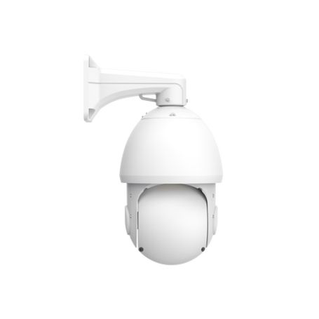 Cámara De Red Tipo Domo Ai Zoom Óptico 42x / 4k Hd 30fps / 140db Super Wdr / Control Ptz Inteligente / Ir 300m / Ip66 Ik10