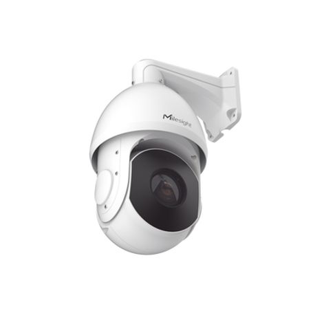Cámara De Red Tipo Domo Ai Zoom Óptico 42x / 4k Hd 30fps / 140db Super Wdr / Control Ptz Inteligente / Ir 300m / Ip66 Ik10