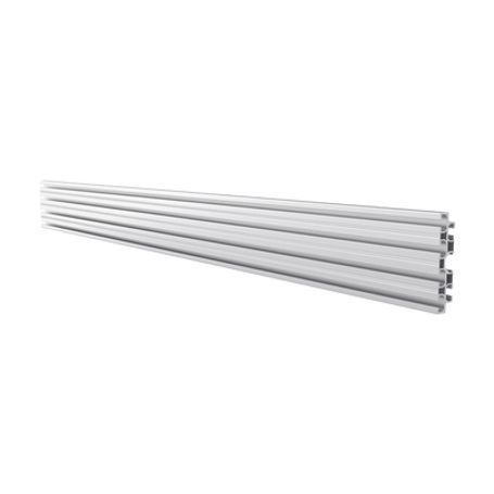 riel de montaje para soporte de videowall led  68 cm fabricado en aluminio 