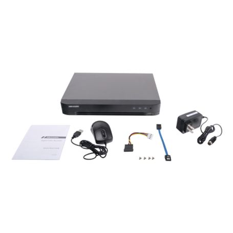 Dvr 2 Megapixel (1080p) Lite / 32 Canales Turbohd  2 Canales Ip / 2 Bahias De Disco Duro / 1 Canal De Audio / Video Análisis