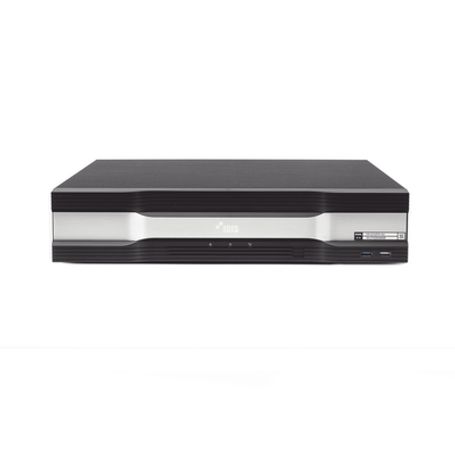 Nvr 4k  32 Canales  Switch Poe De 16 Puertos  Incluye Hdd 4td  Expandible A 124tb  Soporta Raid 1 