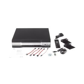 nvr 4k  32 canales  switch poe de 16 puertos  incluye hdd 4td  expandible a 124tb  soporta raid 1 192267
