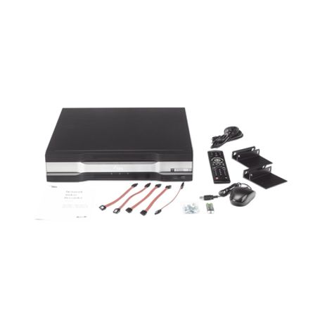 Nvr 4k  32 Canales  Switch Poe De 16 Puertos  Incluye Hdd 4td  Expandible A 124tb  Soporta Raid 1 